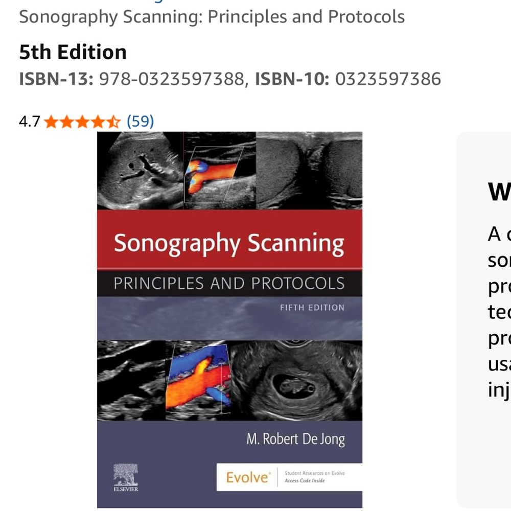 Sonography Scanning: Principles and Protocols - 5th Edition
